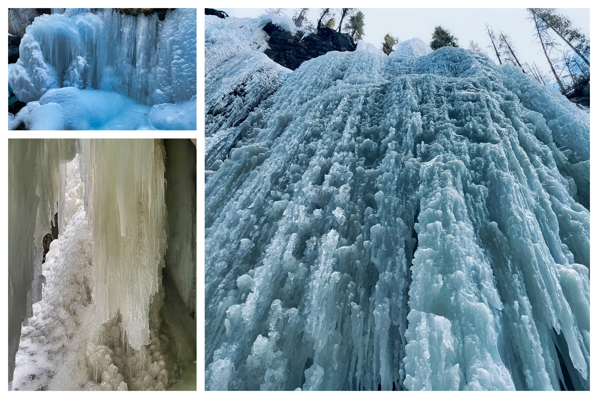 Alberta's frozen waterfalls